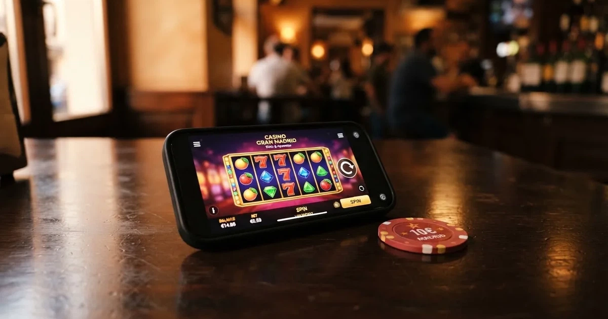 Comparativa de casinos online españoles con depósitos desde 1 euro, billetes y fichas sobre un móvil